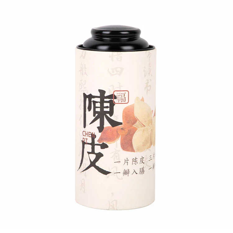 Composite Paper Can with Metal Lid