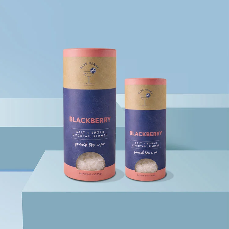 Custom Food Paper Can Packaging