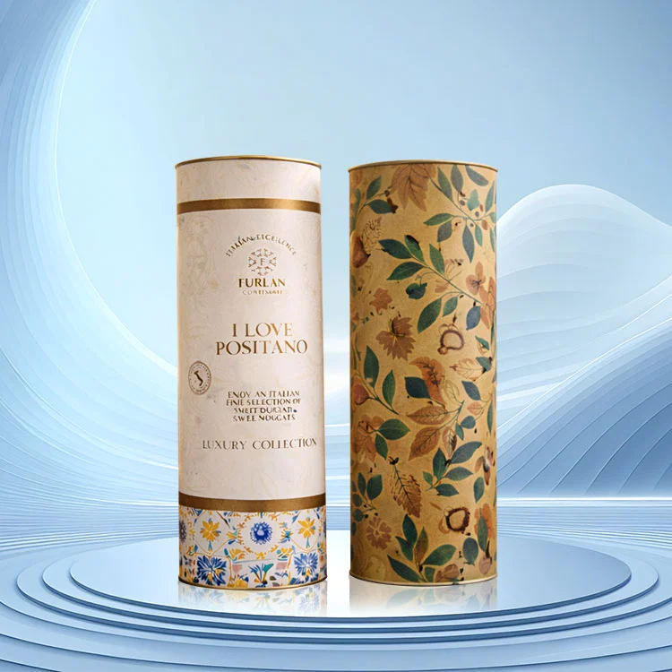 Custom Printed Paper Tube Packaging
