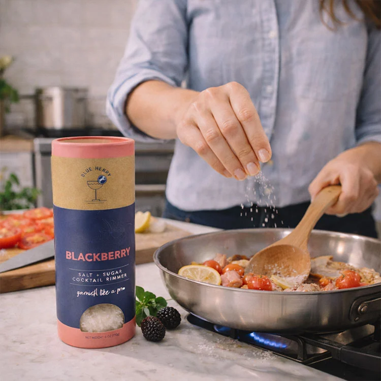 Custom Food Paper Can Packaging