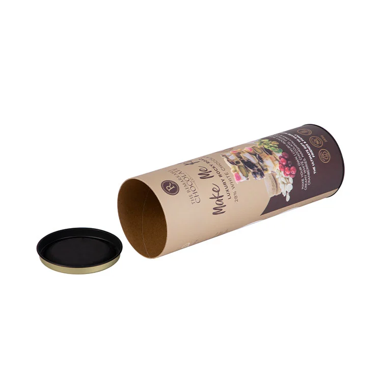 Paper Tube With Lid
