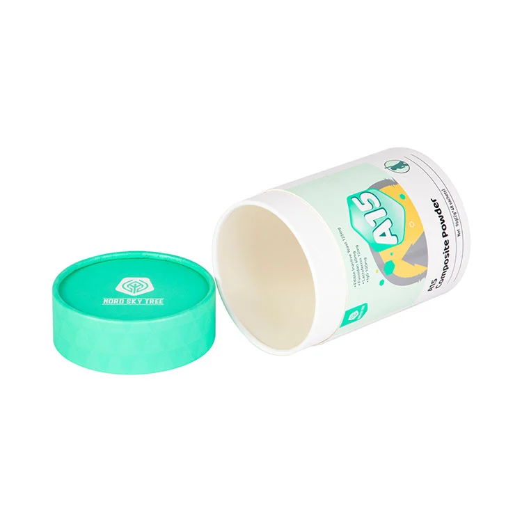 Protein Powder Paper Canister