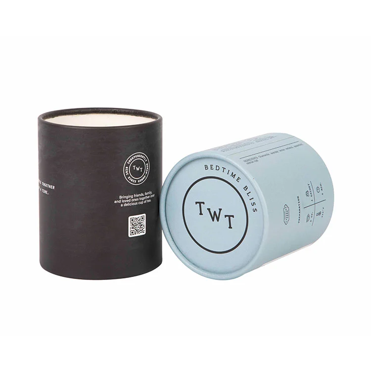 All Paper Lid Cylindrical Container