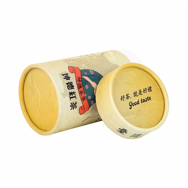 Art Print Tea Paper Tube