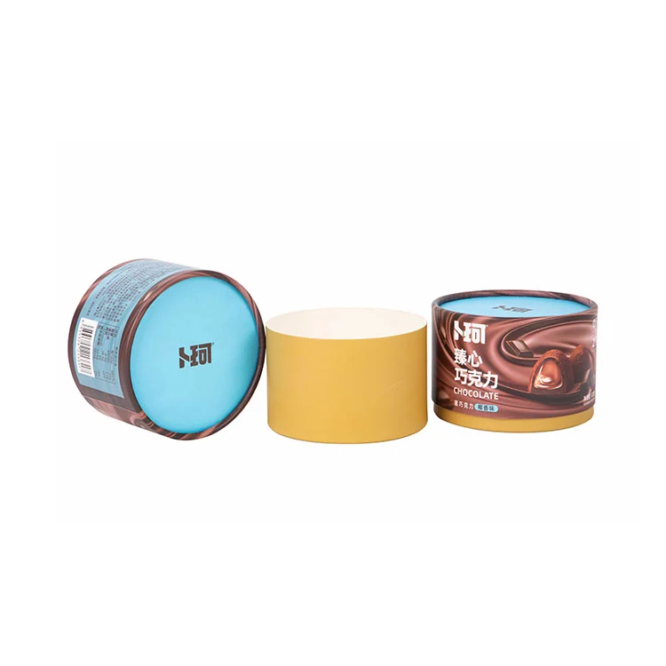 Chocolate Paper Canister