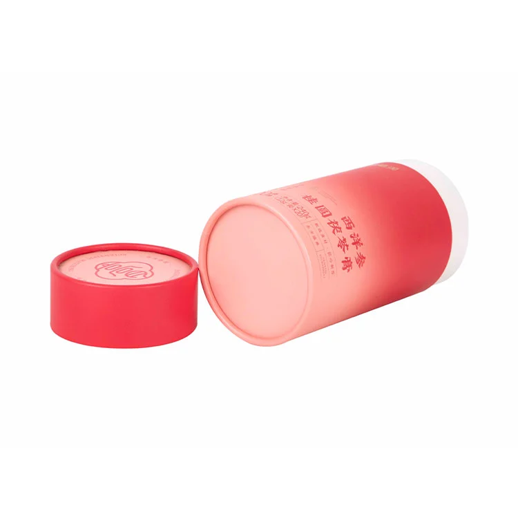 Cylindrical Health Food Paper Container