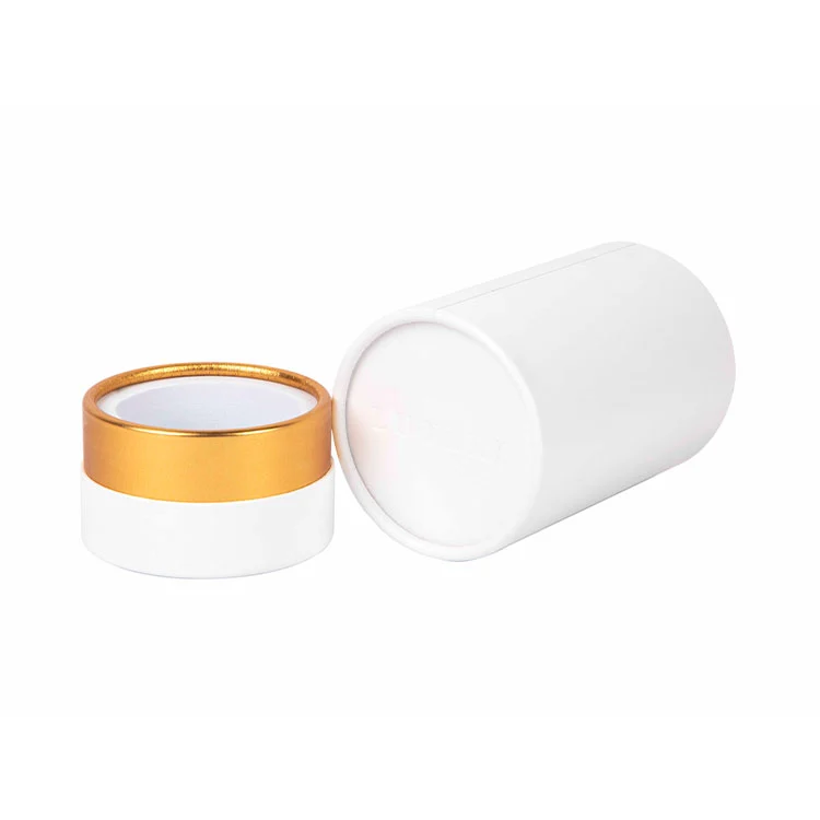 Matte White Perfume Paper Tube