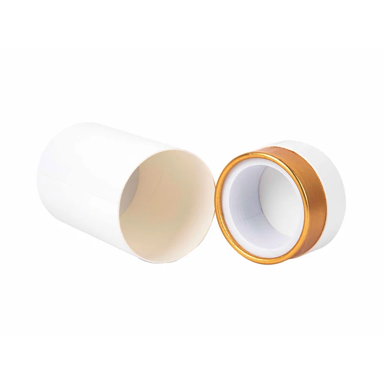 Matte White Perfume Paper Tube