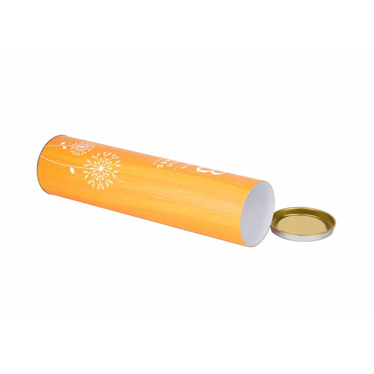 Metal End Wine Bottle Paper Container
