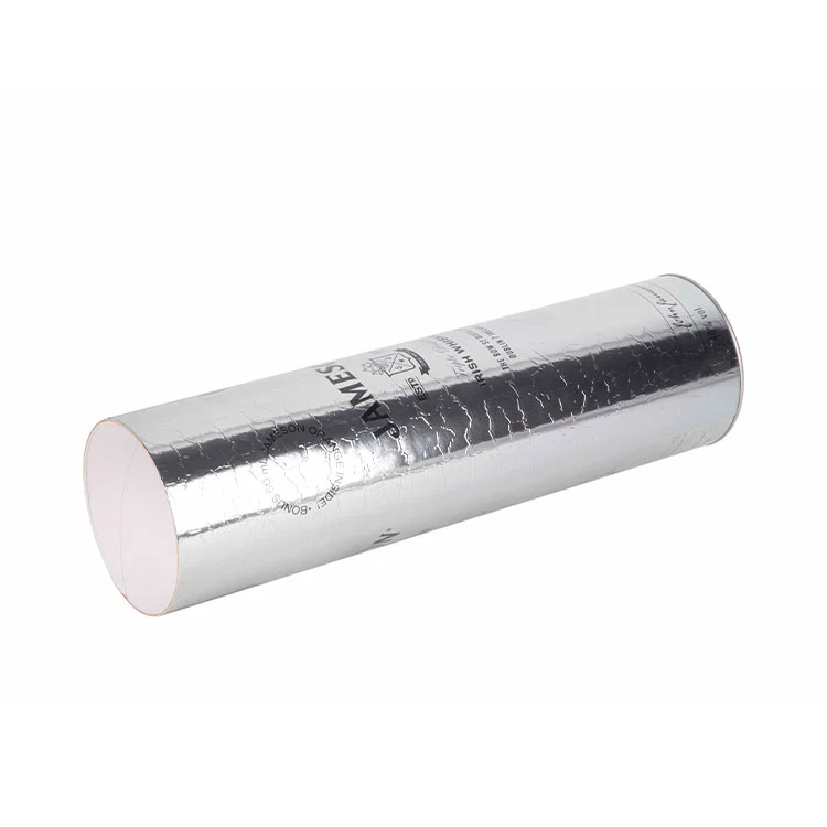 Metallic Silver Wine Paper Tube