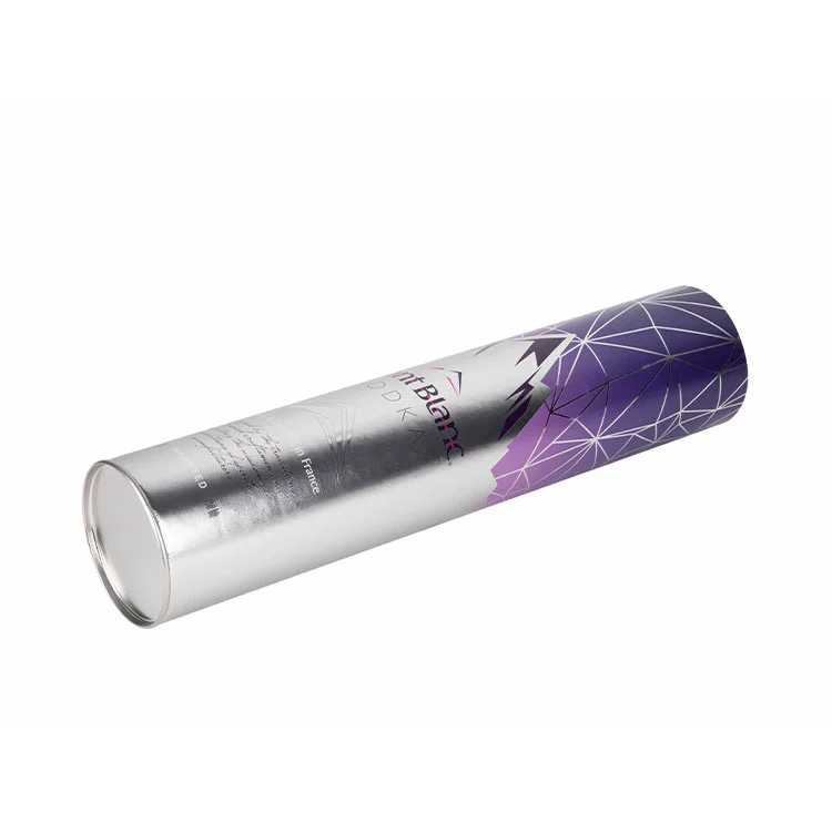 Tall Cylindrical Wine Gift Tube