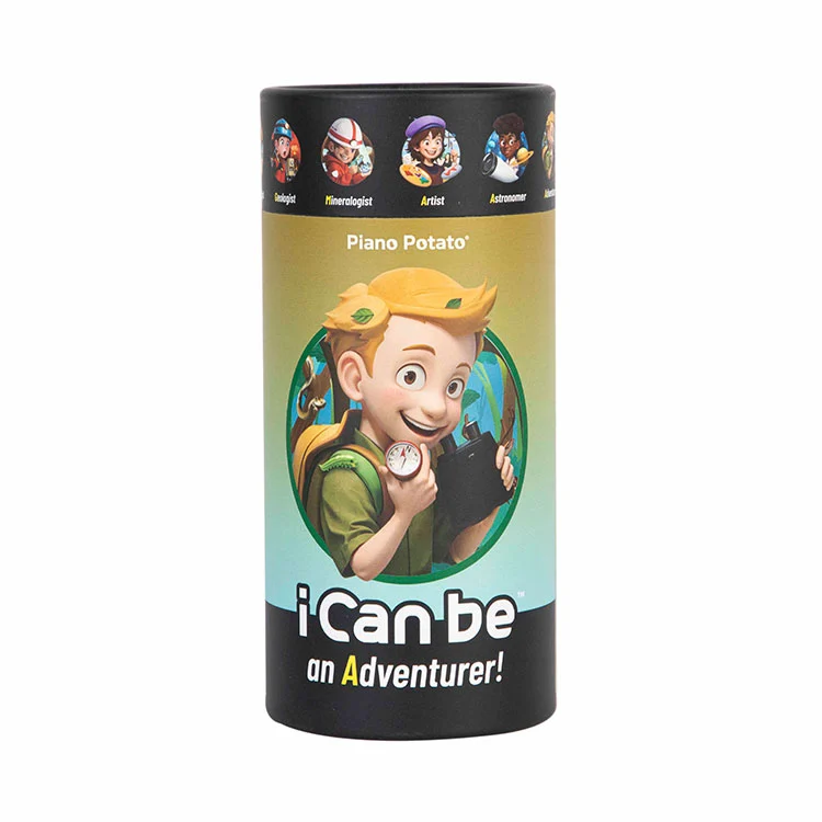 Kids Toy Cartoon Printed Paper Tube