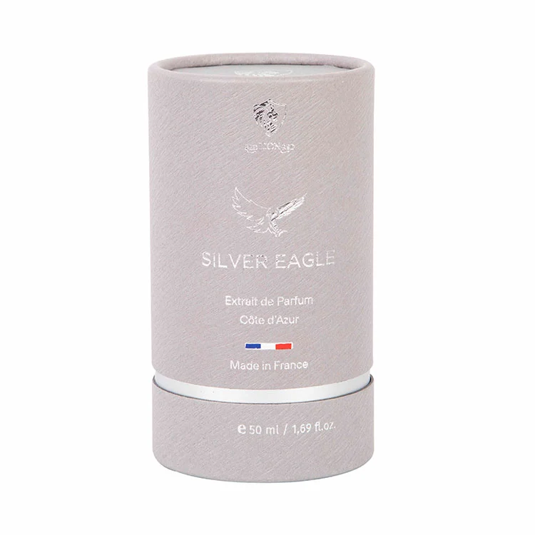 Metal Rim Cylindrical Perfume Tube