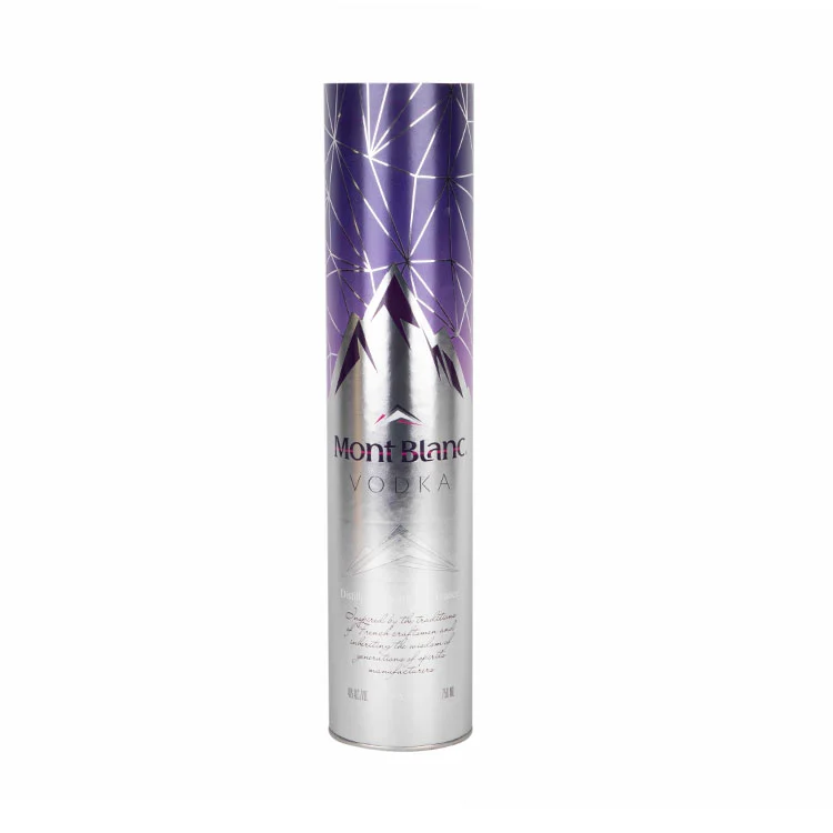 Tall Cylindrical Wine Gift Tube