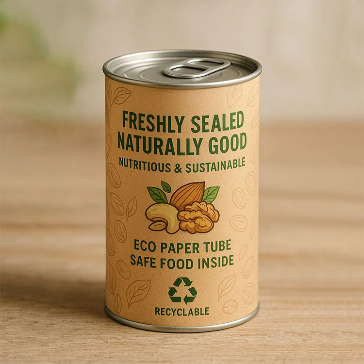 Tea Paper Canister Foil Lined
